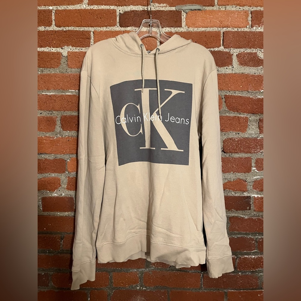 Designer Calvin Klein Lightweight Hooded Sweatshirt Hoodie